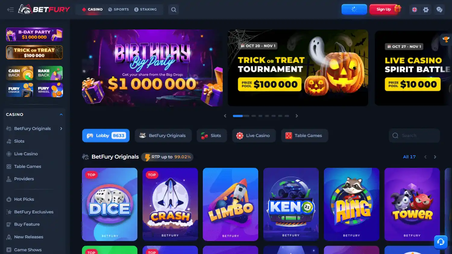 BetFury Casino Review: A Comprehensive Look at Crypto Gaming and Generous Bonuses